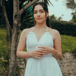 Vestido de Dama Tocuyo Blanco